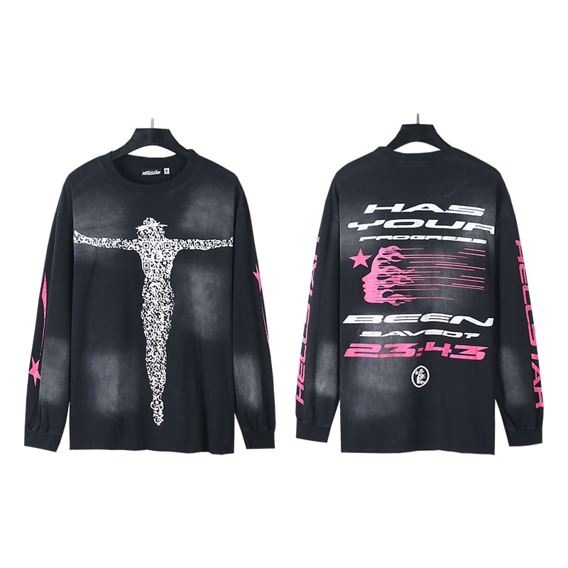 H*lst*r long-sleeved t-shirt