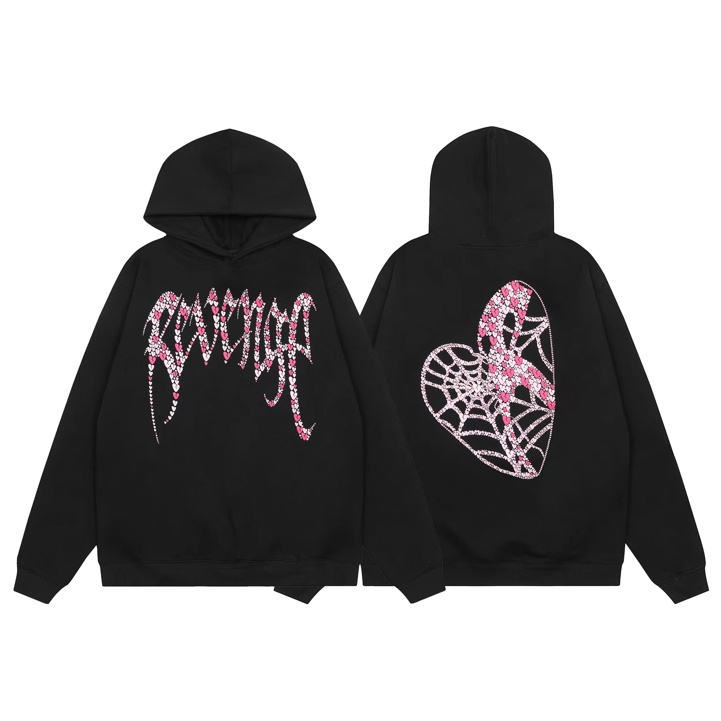 Revenge Keel Smoke Skull Hoodie