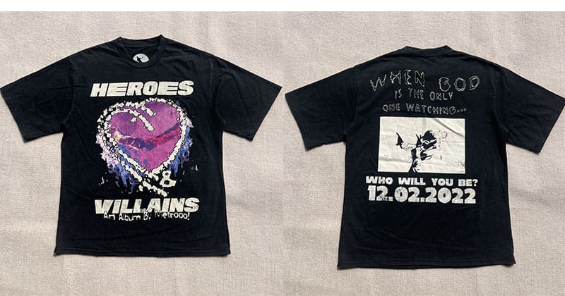 H*lst*r vintage foreign trade tee