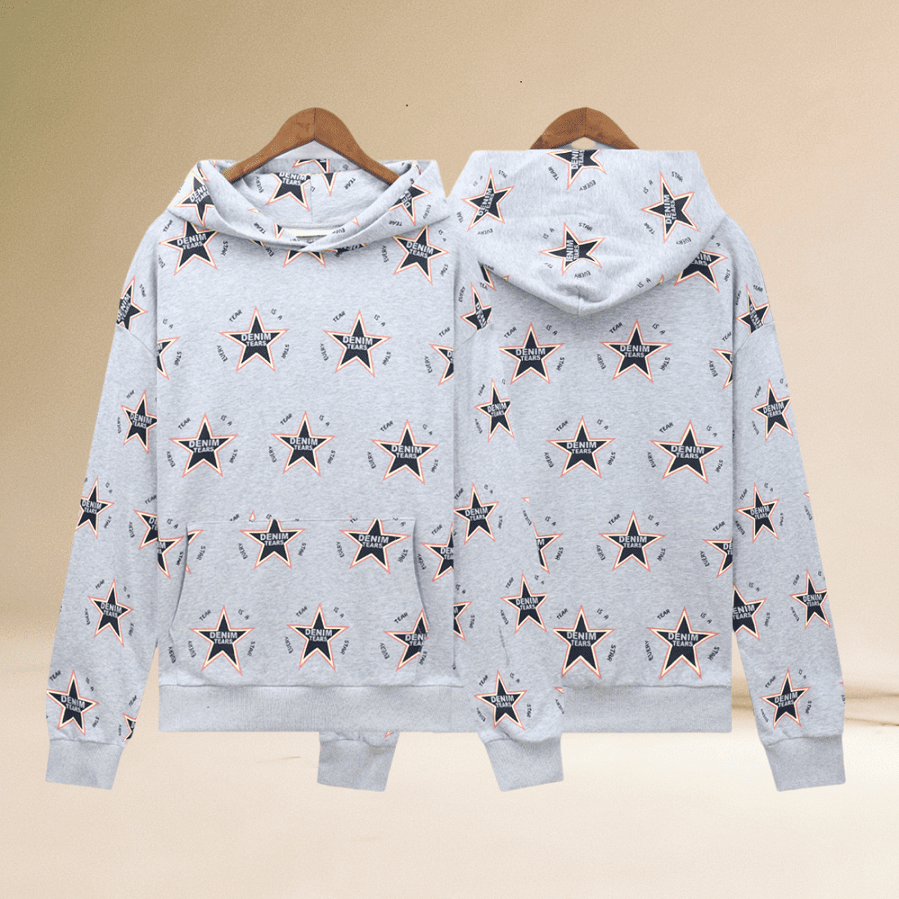 Denim Tears Five-Star Printed Sweater