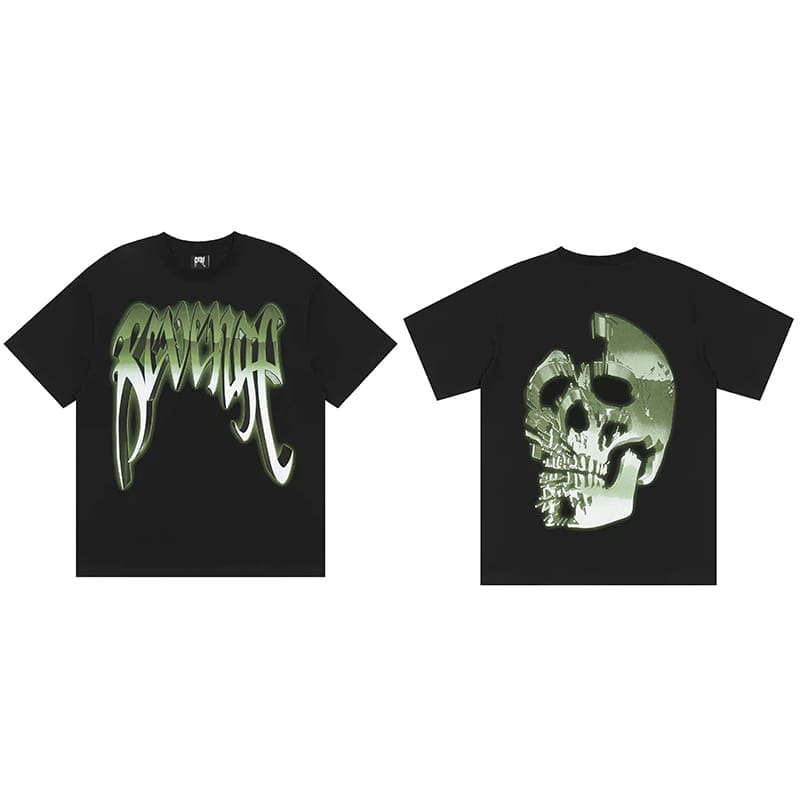 Revenge Keel Smoke Skull Tee