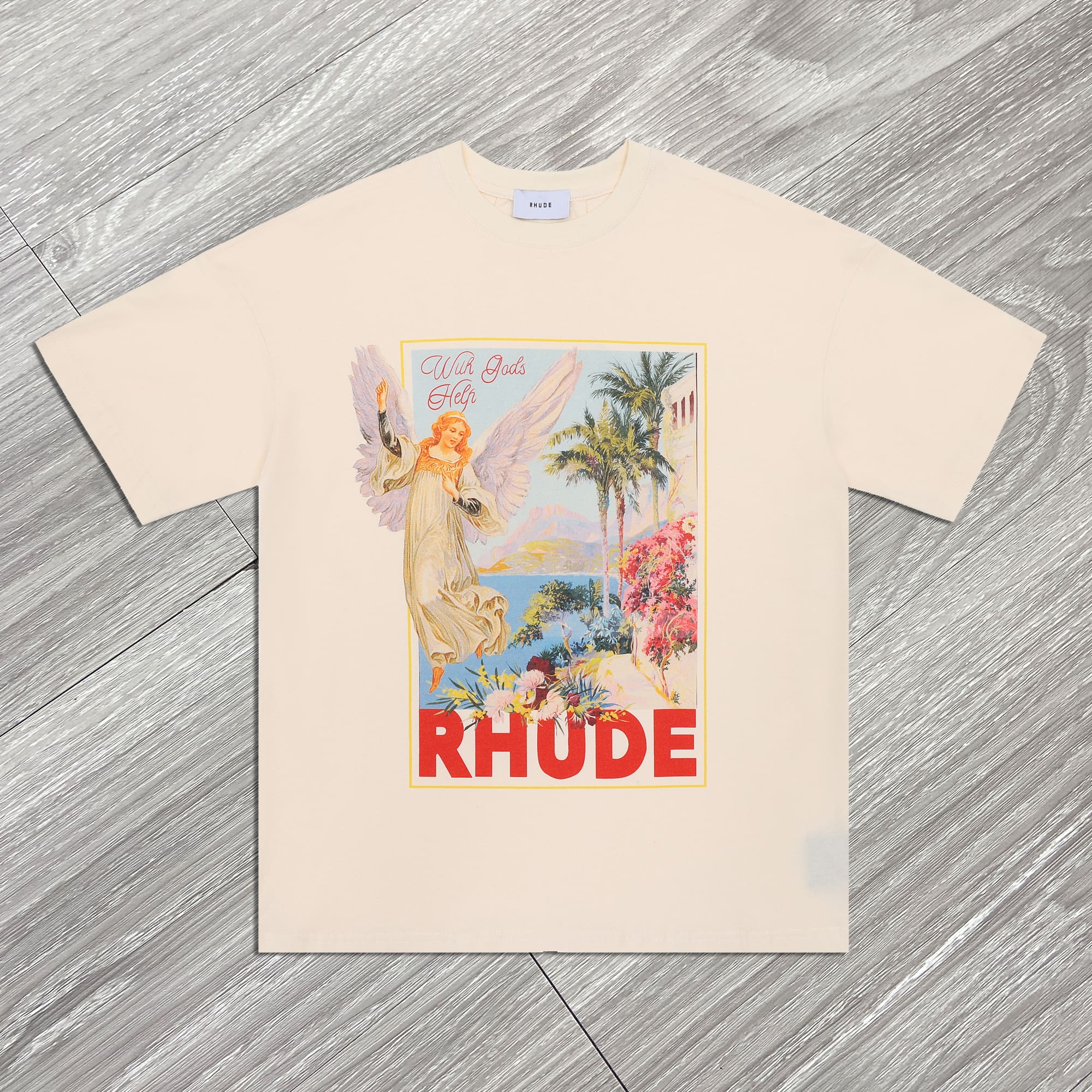 Akeng Rhude Crown Banner Tee 2