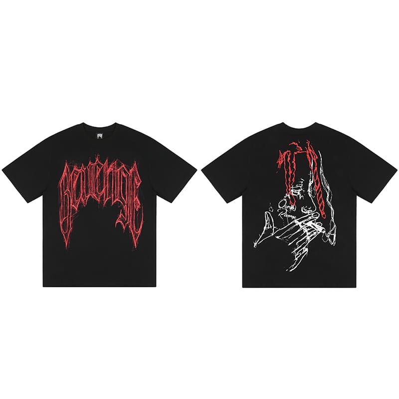 Revenge Keel Smoke Skull Tee