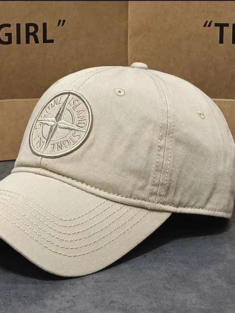 Stone Island Washed Cotton Baseball Cap