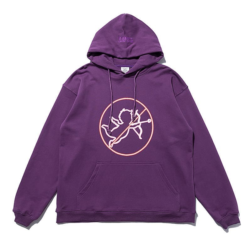Vetements Express Letter Print Hoodie 2