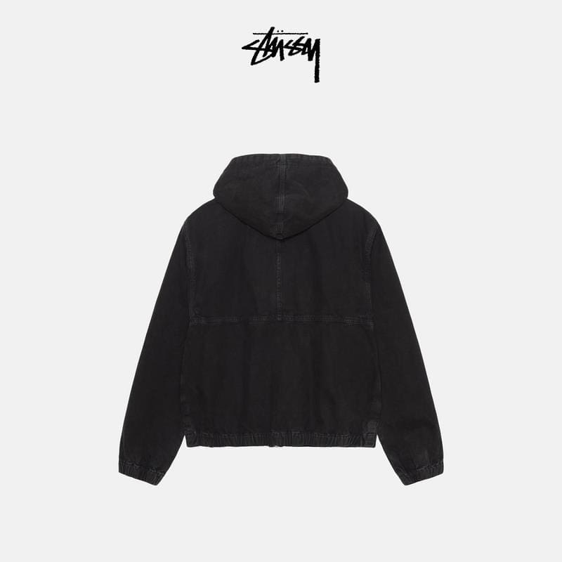 Black-Work Jacket Unlined Canvas