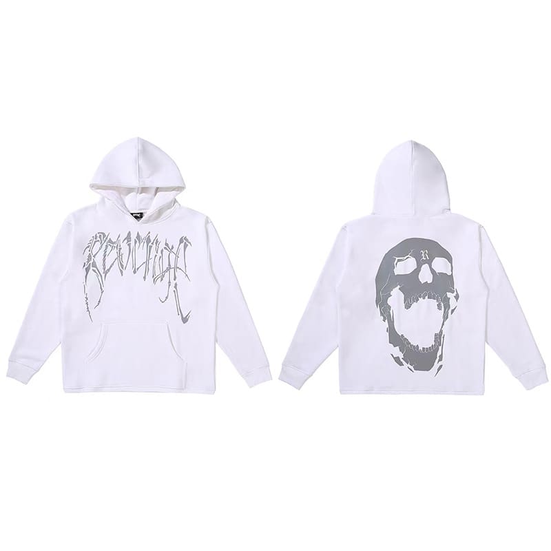 Revenge Keel Smoke Skull Hoodie