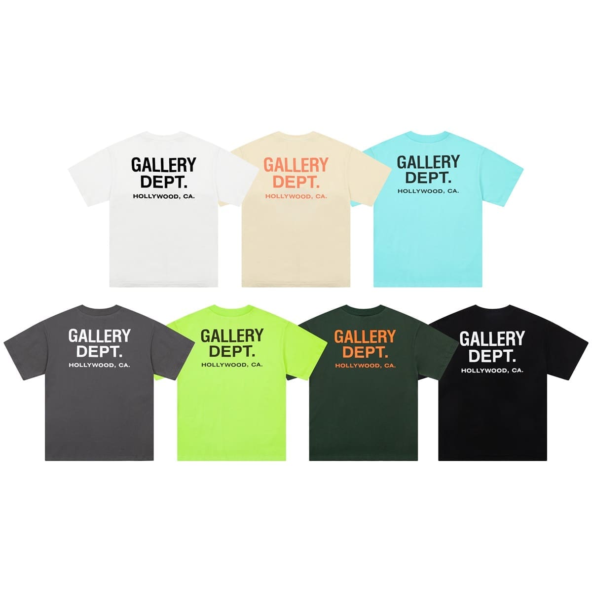 Gallery Dept 24Ss Color Matching Tee