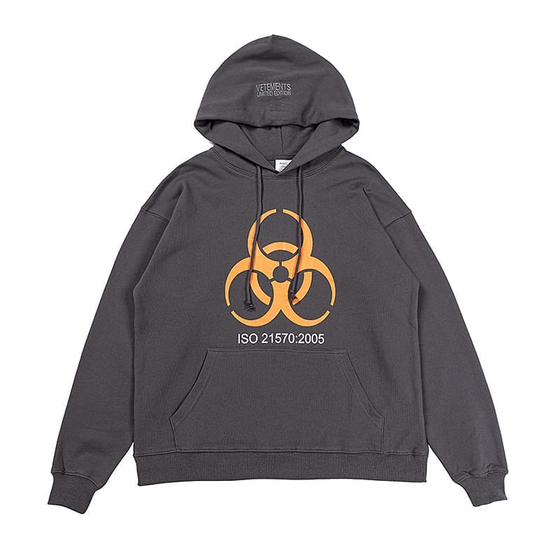 Vetements Express Letter Print Hoodie 2