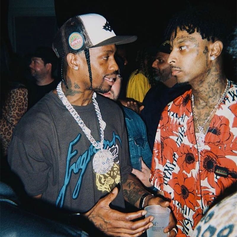 Travis Scott Cactus Jack Kaws Lightning Tee