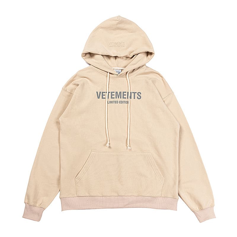 Vetements Express Letter Print Hoodie 2