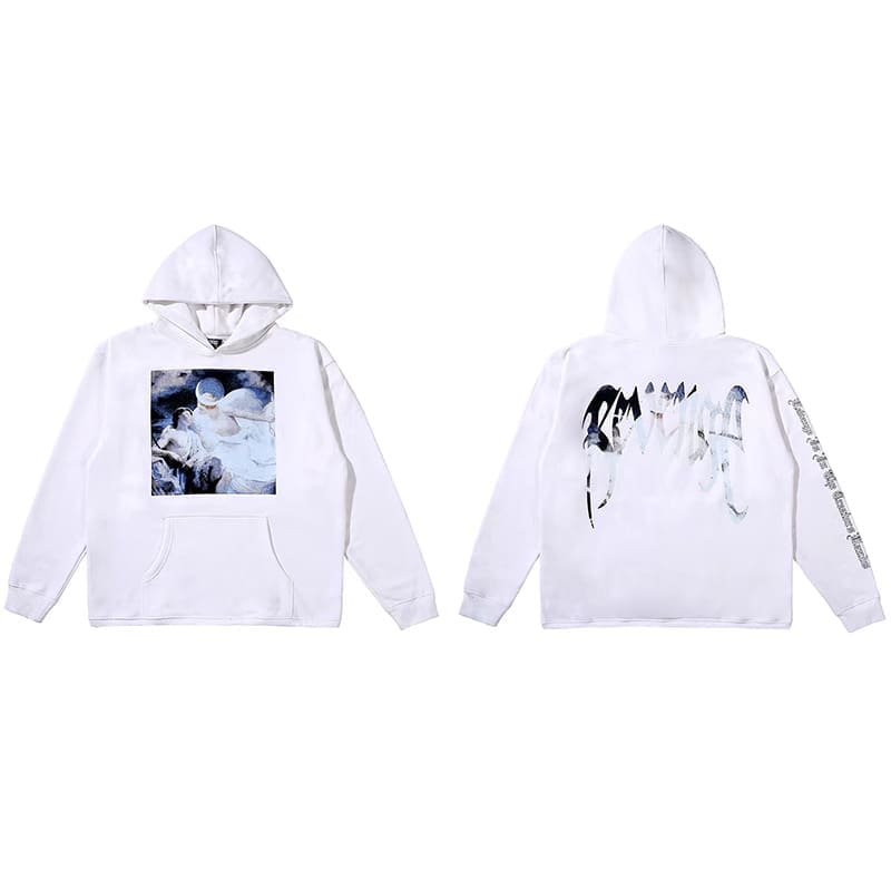 Revenge Keel Smoke Skull Hoodie