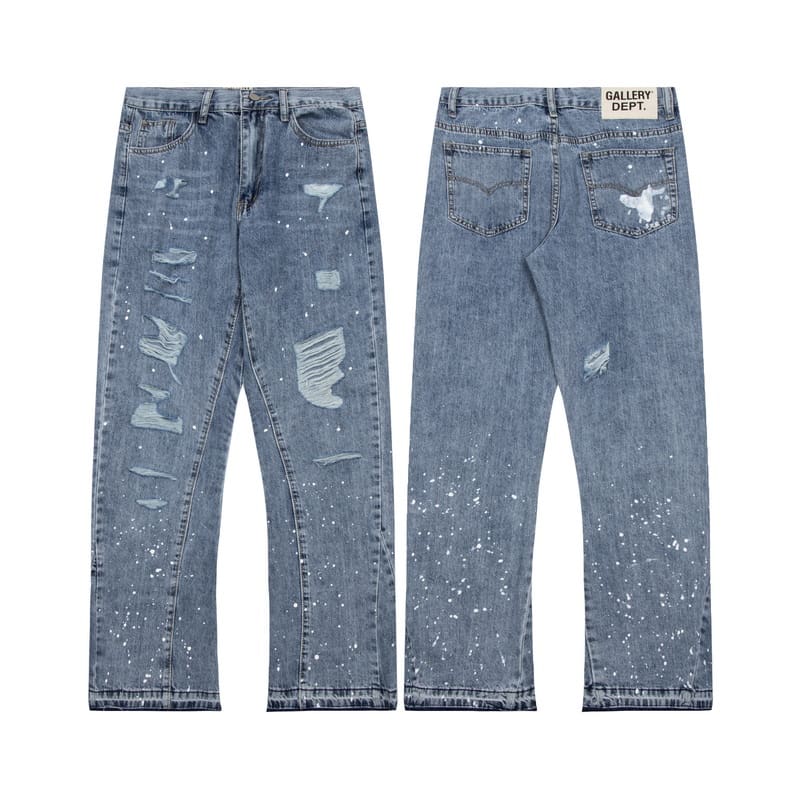 Gallery Dept Paint-Splashing Style Jeans