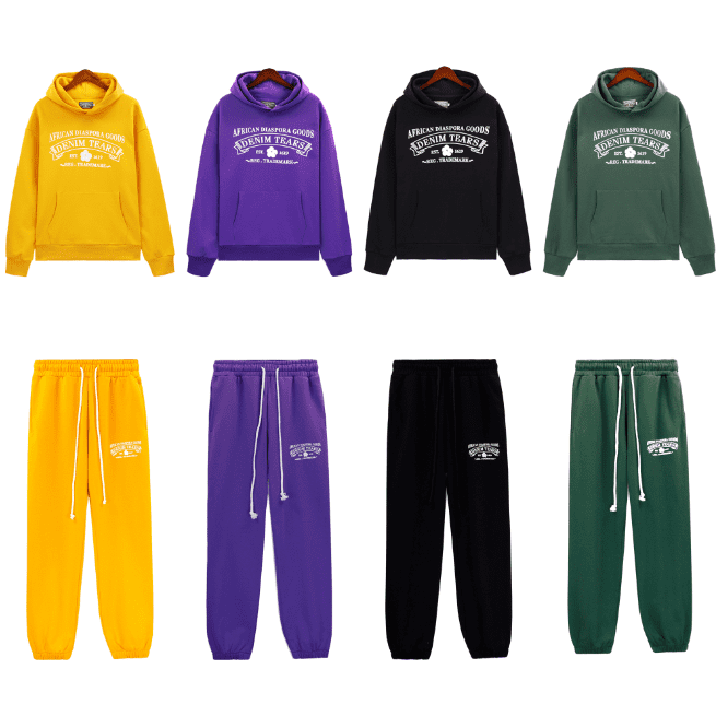 Denim Tears Classic Letter Print Suit