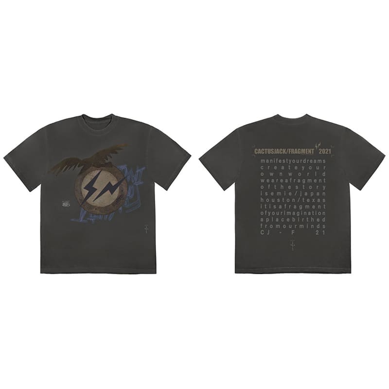 Travis Scott Cactus Jack Kaws Lightning Tee
