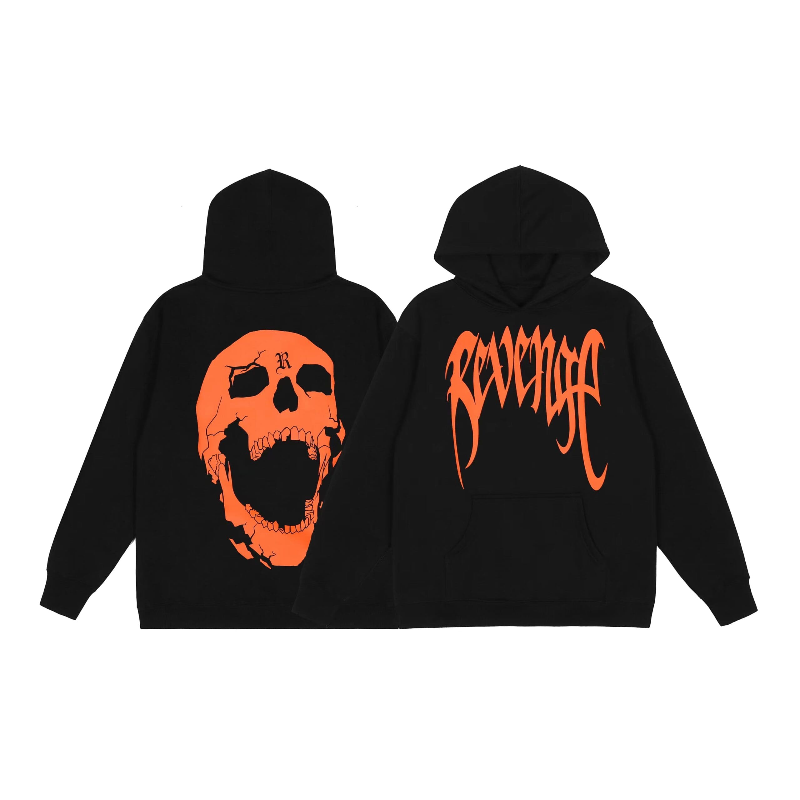 Revenge Keel Smoke Skull Hoodie
