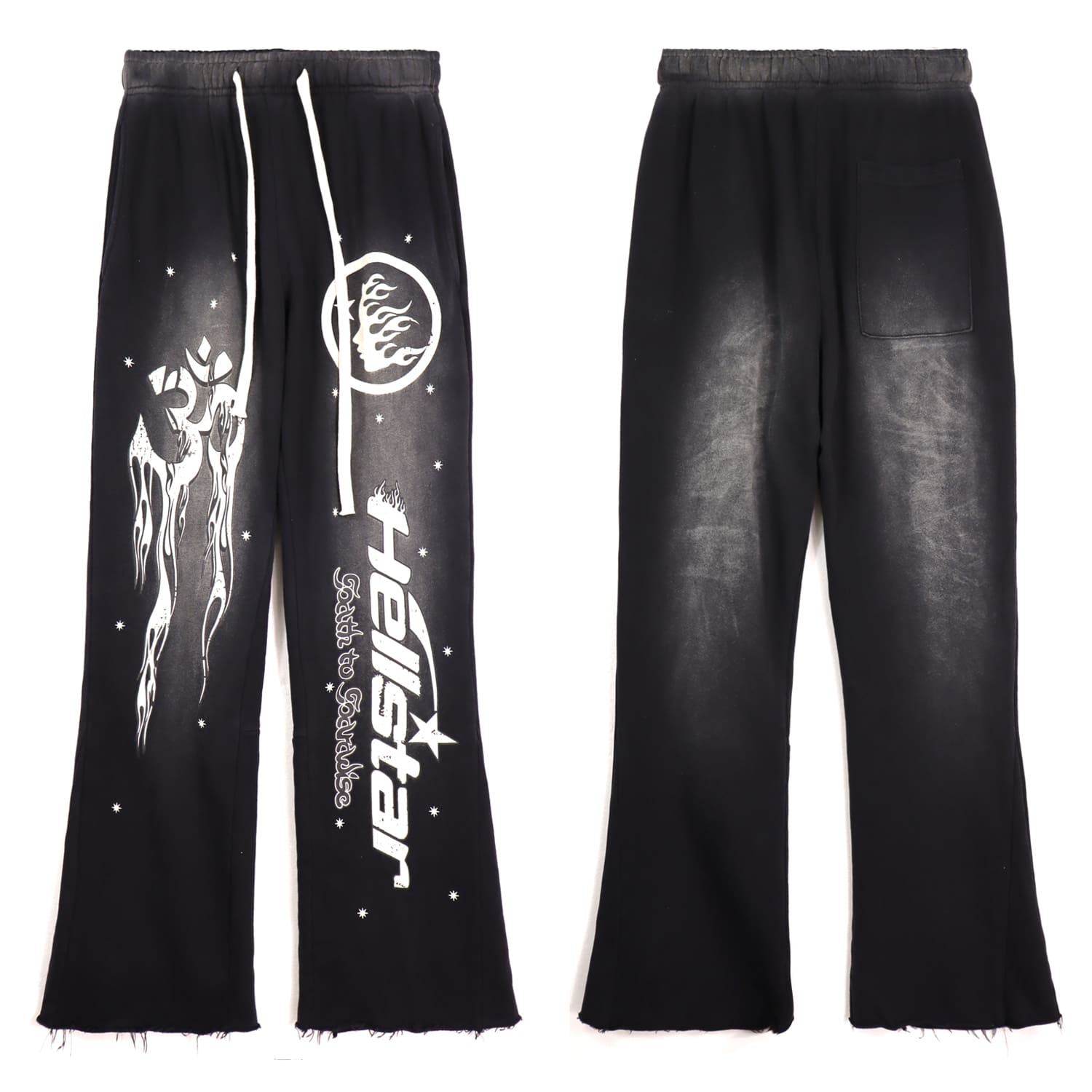 H*lst*r flare pants 2