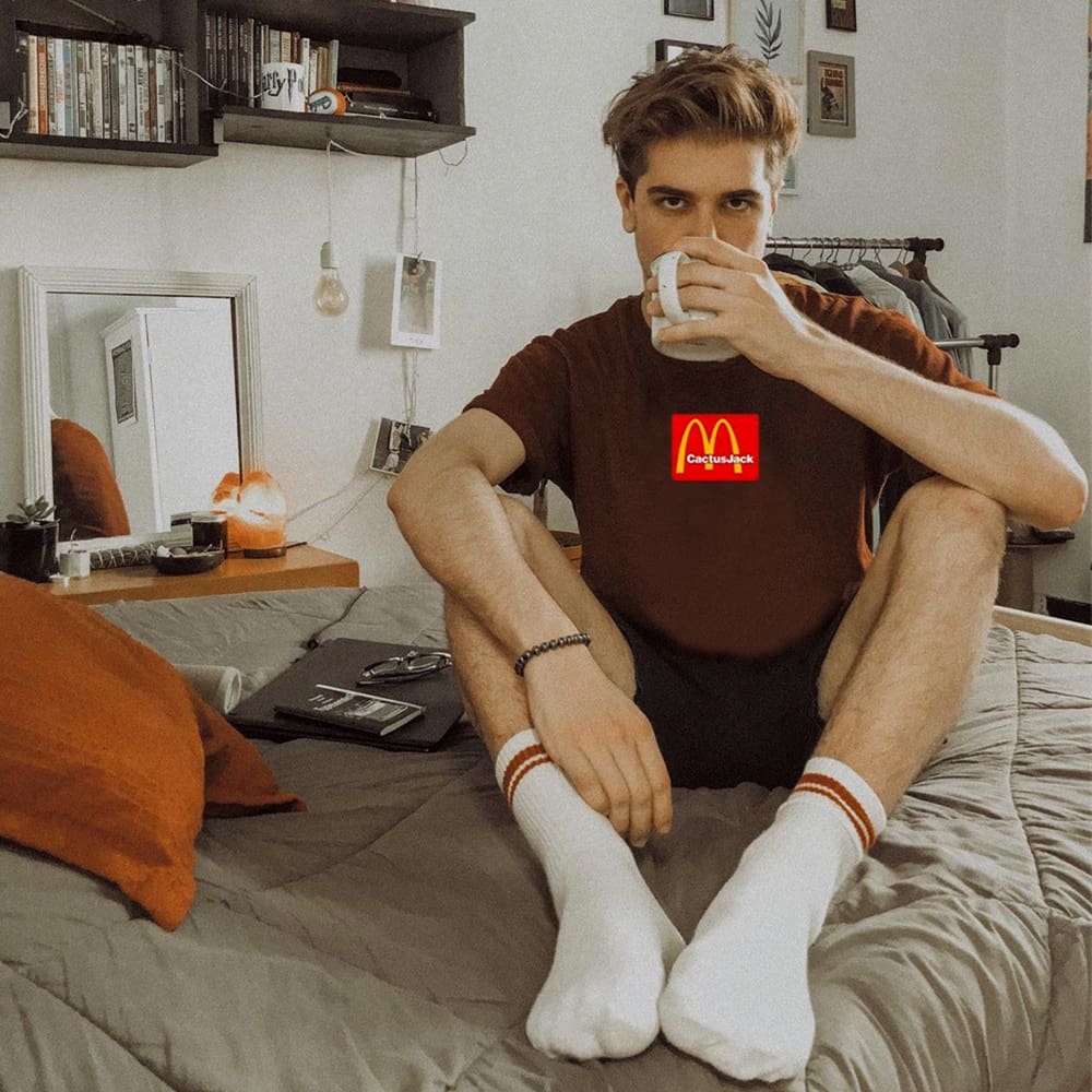 Travis Scott Cactus Jack Mcdonald’S Tee