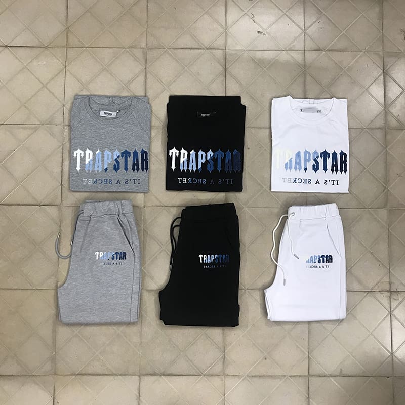 Trapstar Blue White Towel Embroidery Shorts