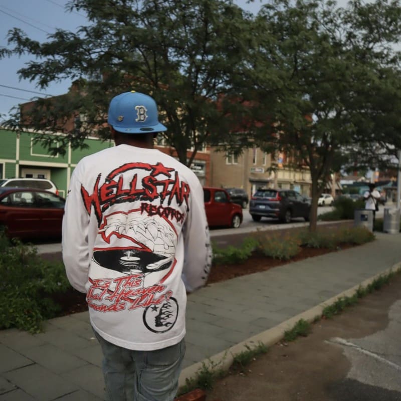 H*lst*r long-sleeved t-shirt