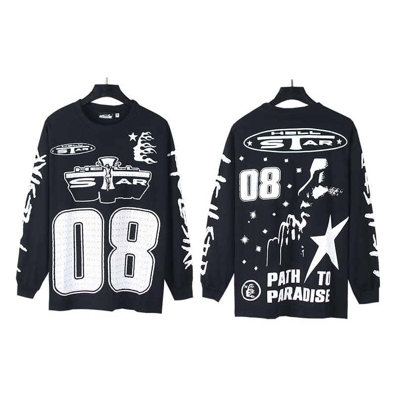 H*lst*r long-sleeved t-shirt