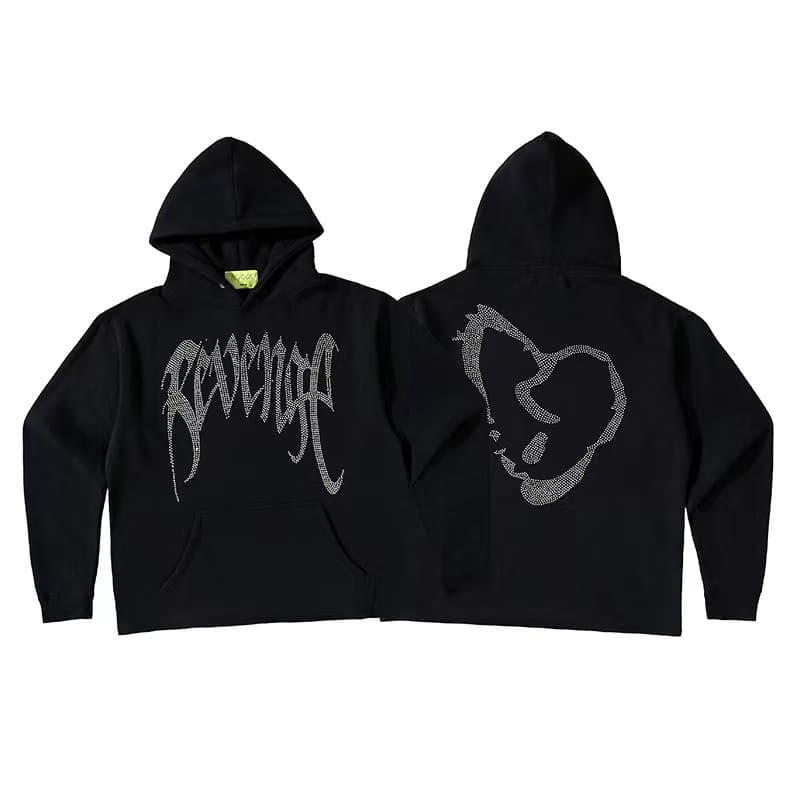 Revenge Keel Smoke Skull Hoodie