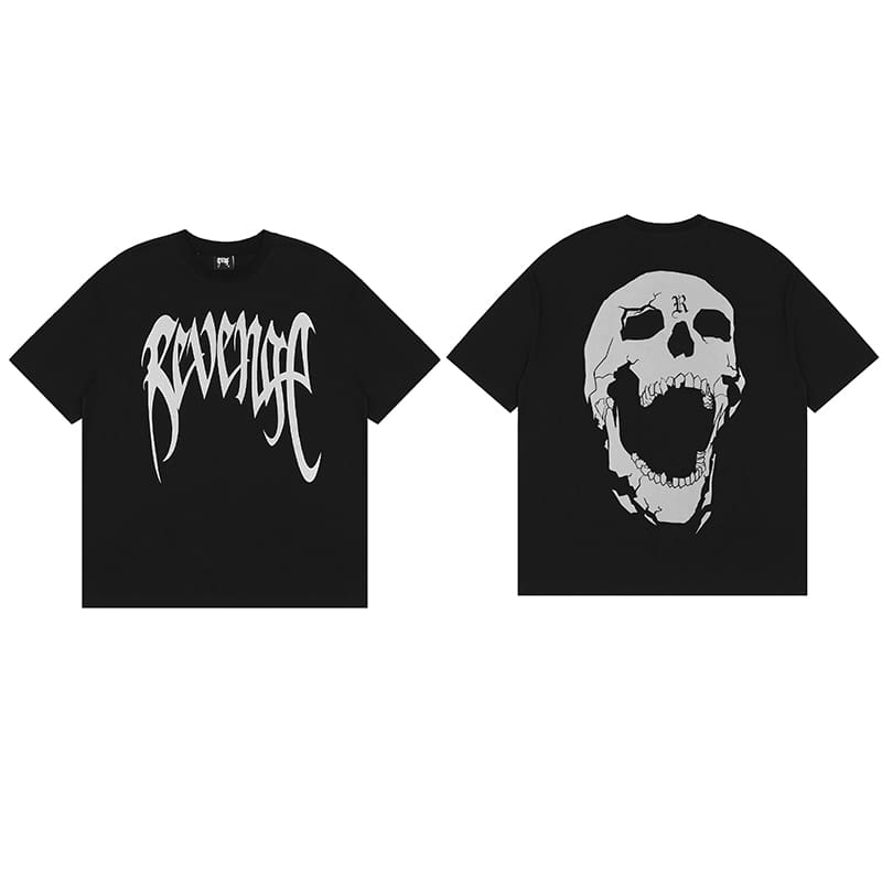 Revenge Keel Smoke Skull Tee