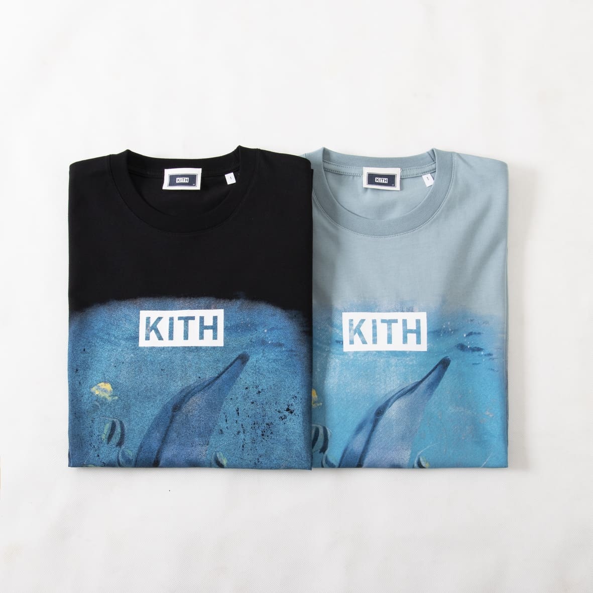 Kith Blue Ocean Series Dolphin Tee
