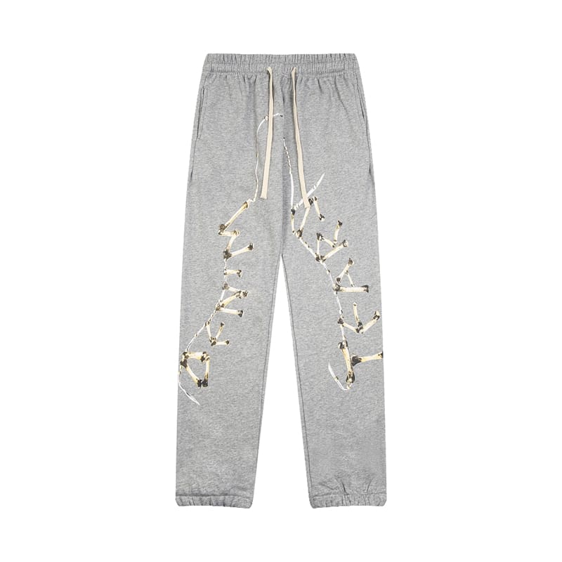 Denim Tears Skeleton Letter Print Pants