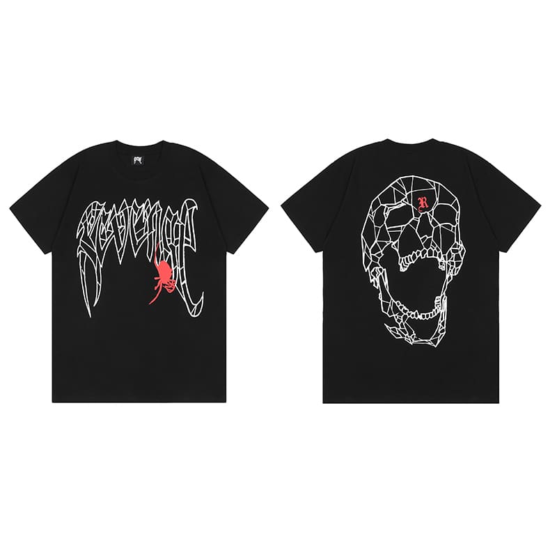 Revenge Keel Smoke Skull Tee