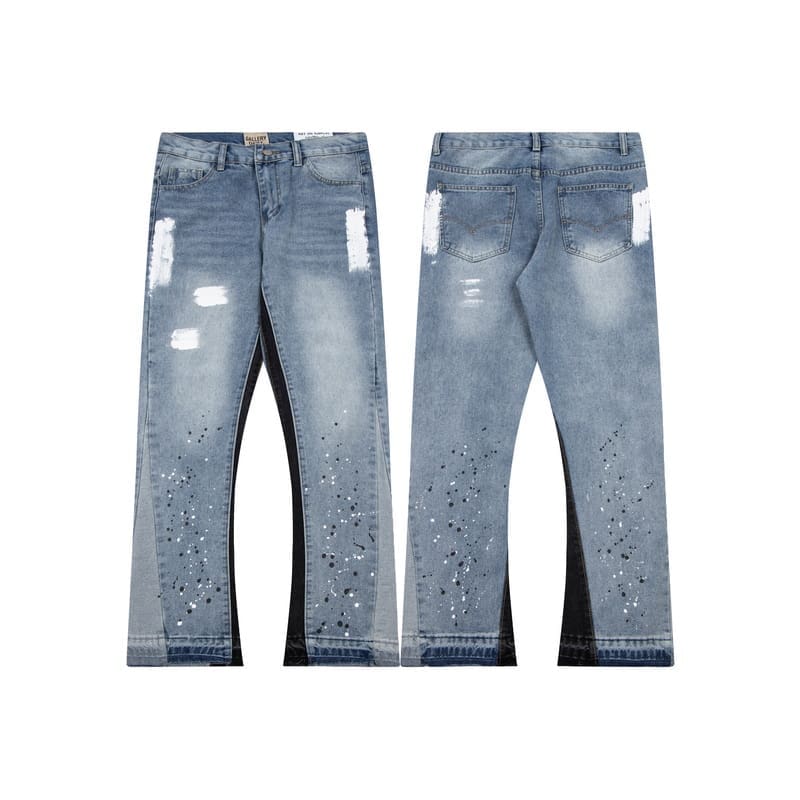 Gallery Dept Paint-Splashing Style Jeans