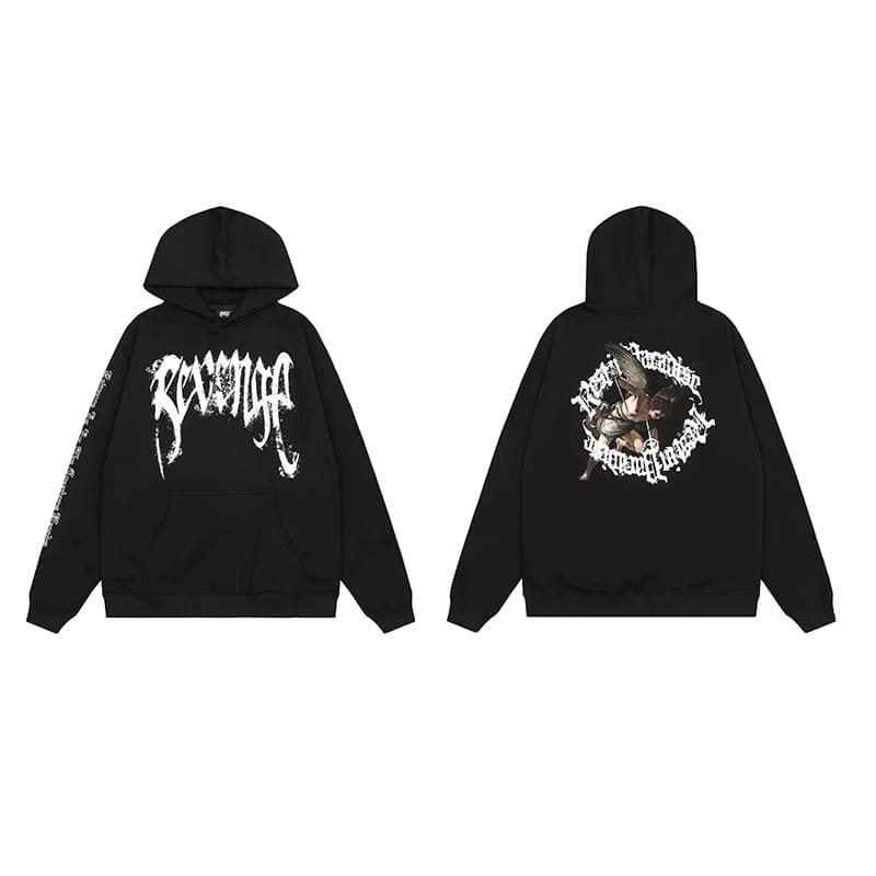 Revenge Keel Smoke Skull Hoodie