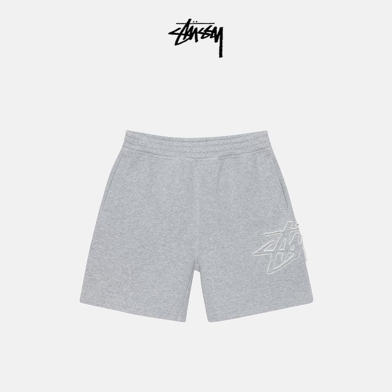 Fleece Short Tonal Applique