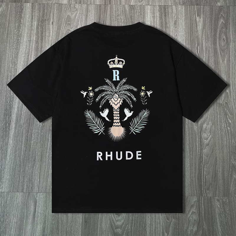 Akeng Rhude Crown Banner Tee 3