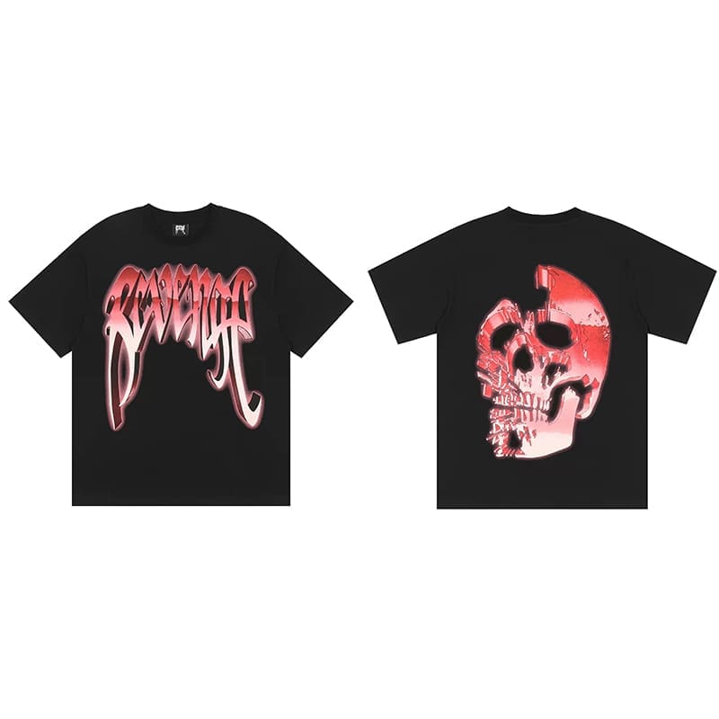 Revenge Keel Smoke Skull Tee