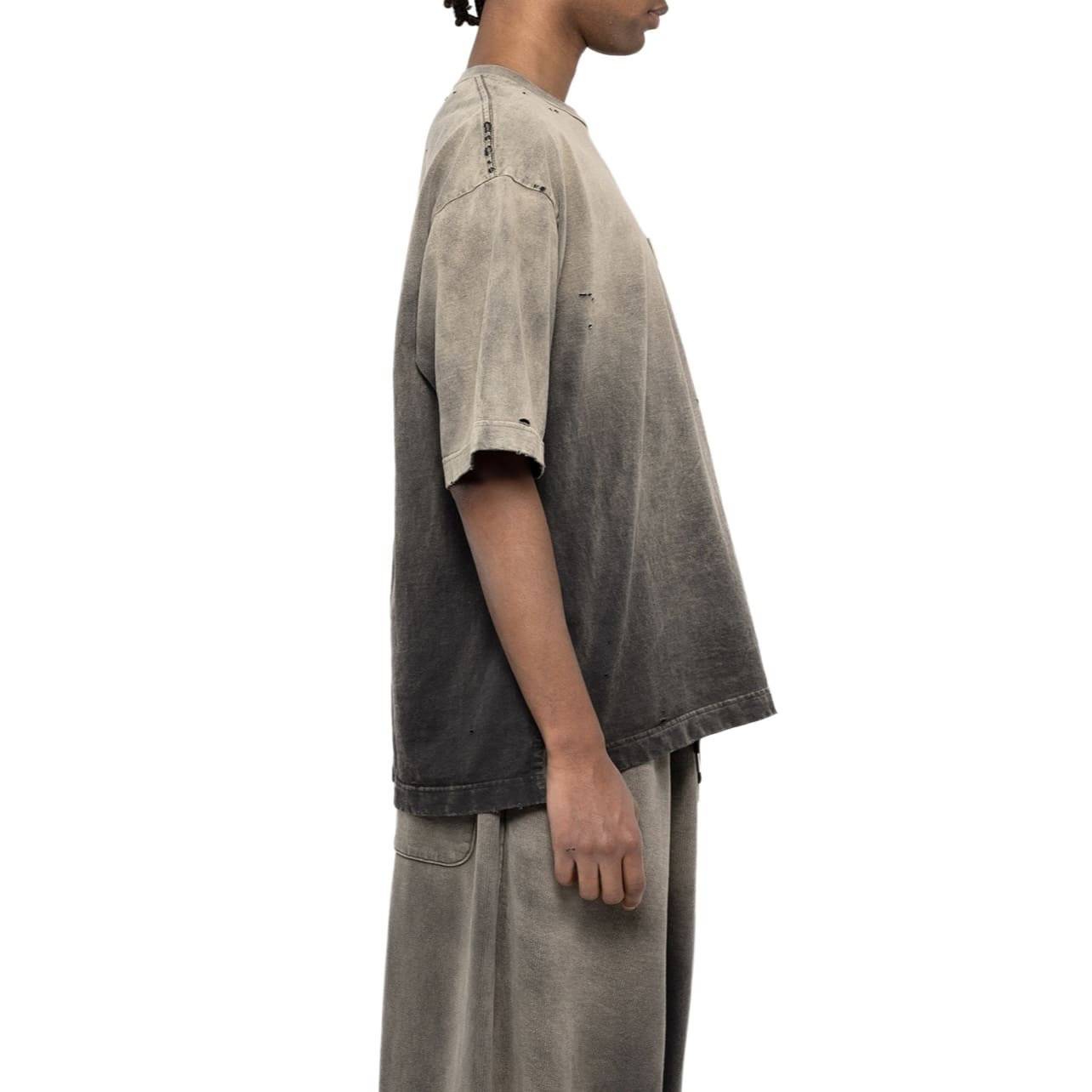 24Ss Mihara Yasuhiro Mmy Distressed Tee