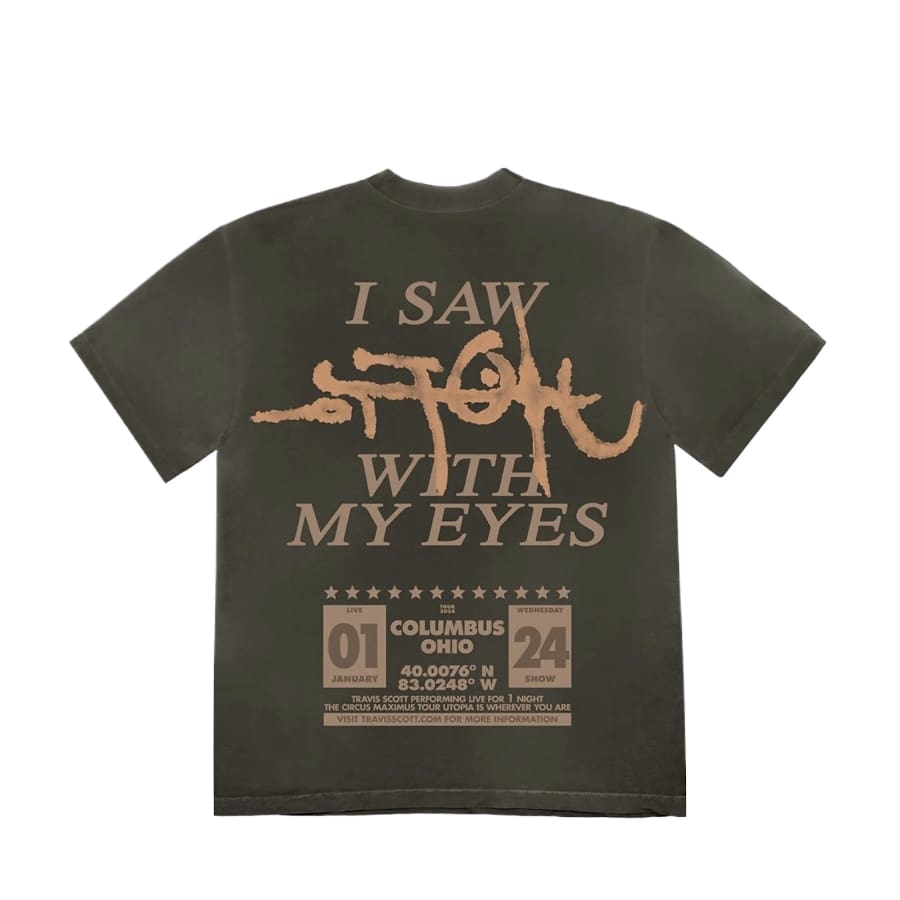 Travis Scott Utopia Ls In Columbus Tee