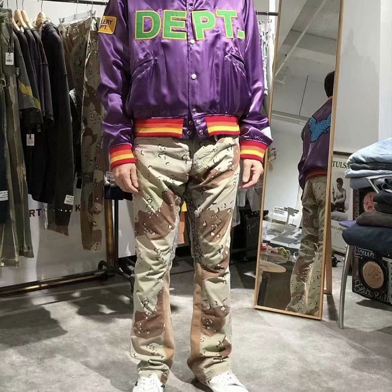 Gallery Dept Desert Camo Stitching Trousers