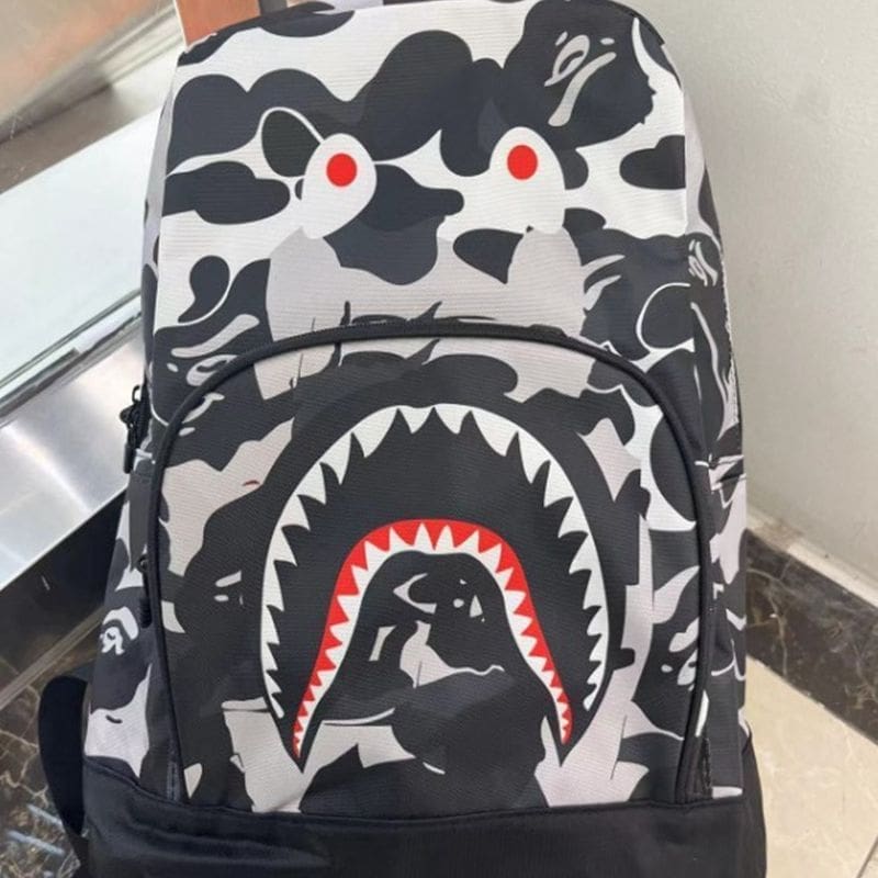 Bape Shark Schoolbag