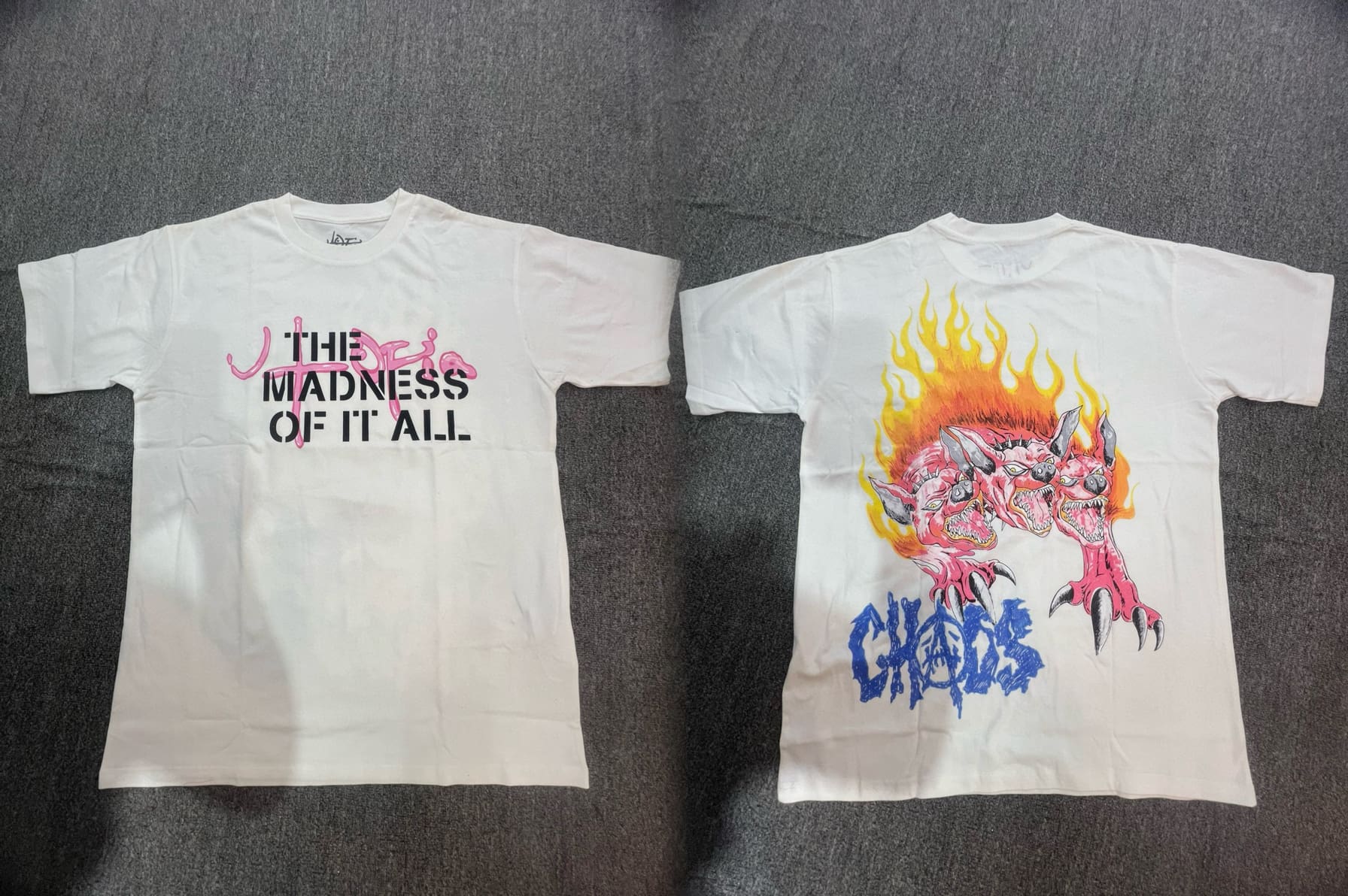 Playstation Travis Scott Puff Print T-Shirt