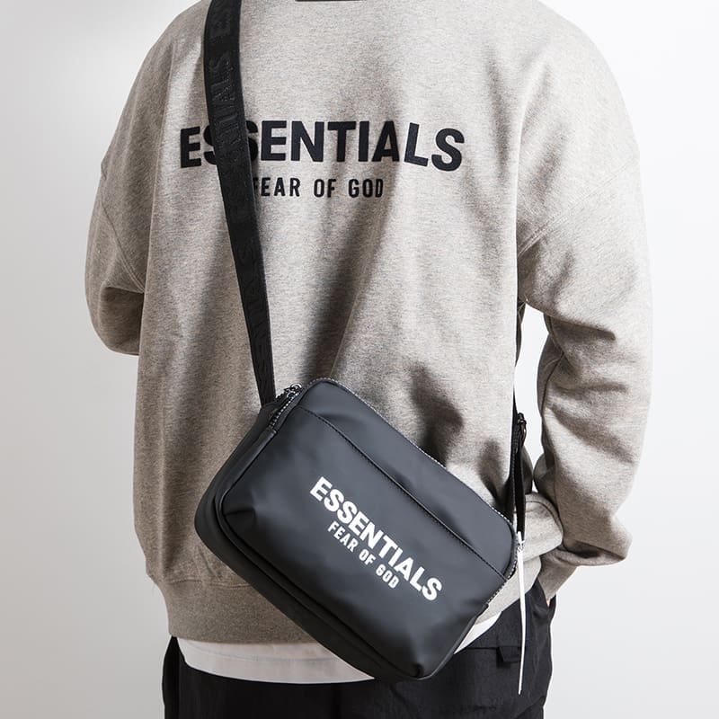 FOG Shoulder Bag ESSE Messenger Bag Small Casual Crossbody for Men and Women