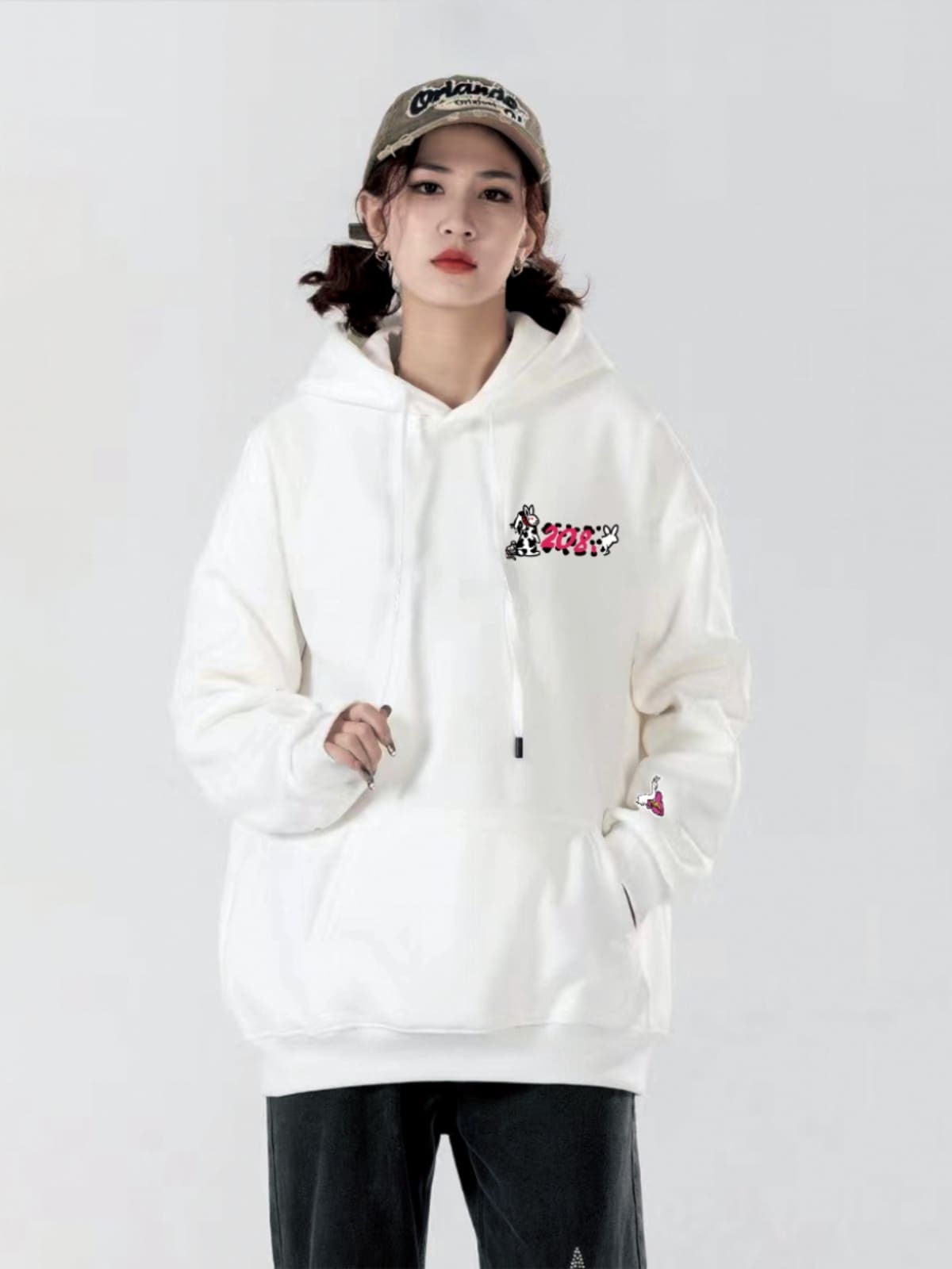 Fr2 Plum Shop Cow Year Limited Hooded Sweater