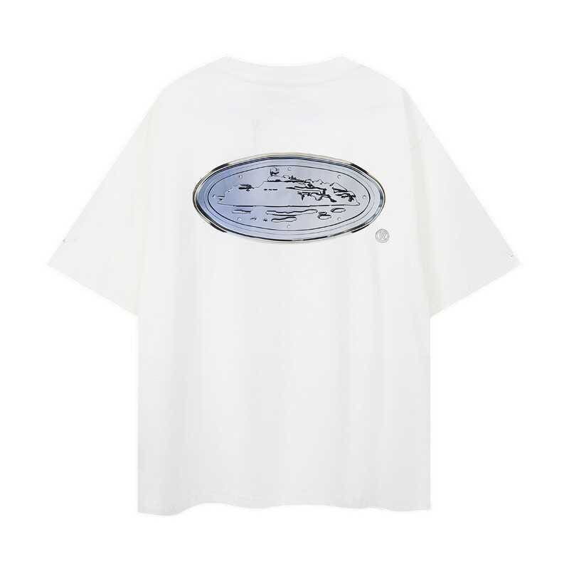 Corteiz Devil Island 2024 Summer Cotton Loose Casual Round Neck T-Shirt for Men and Women