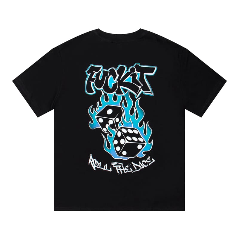 Trapstar Flame Dice Print T-Shirt