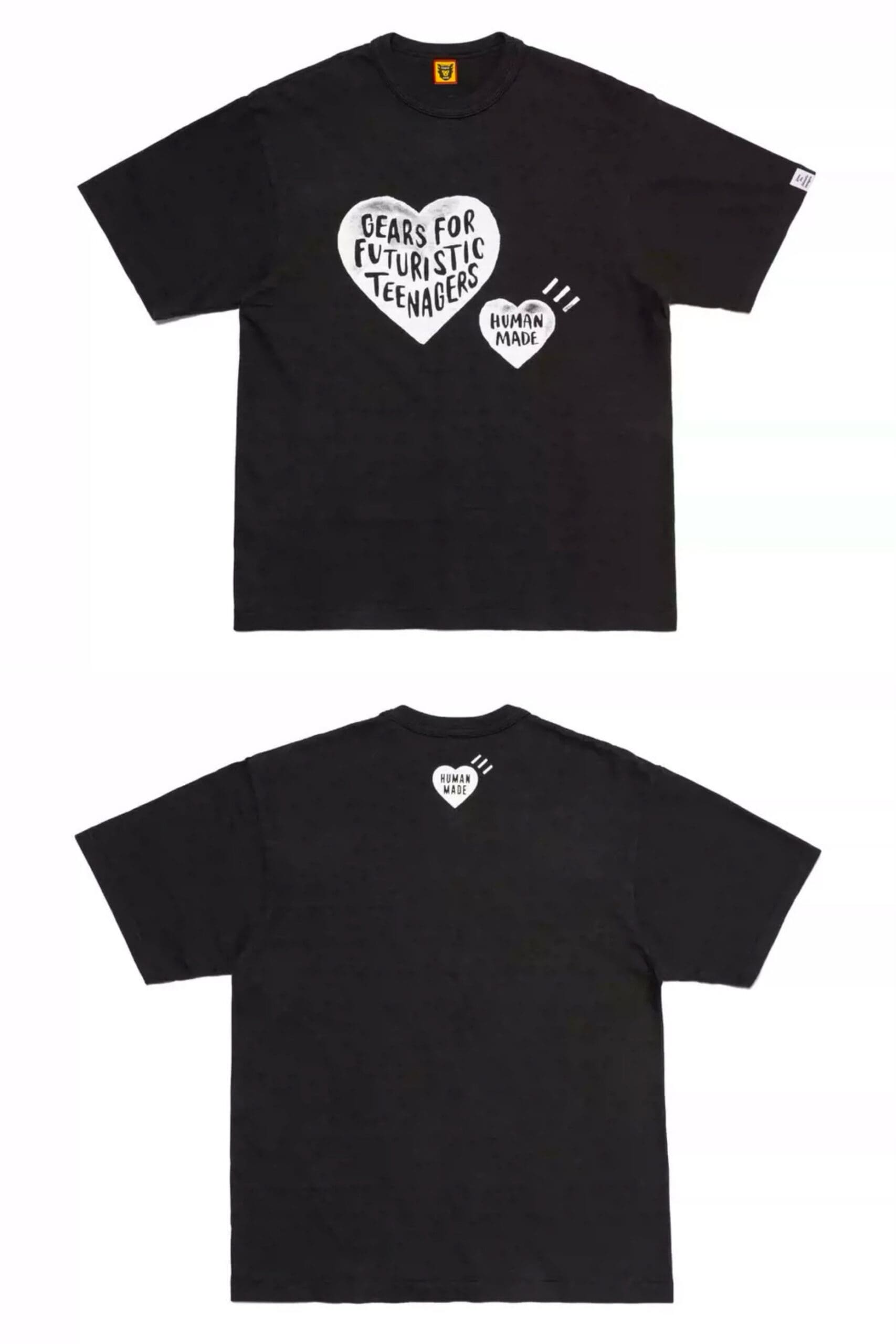 Hvm*n M*de slub cotton round neck tee