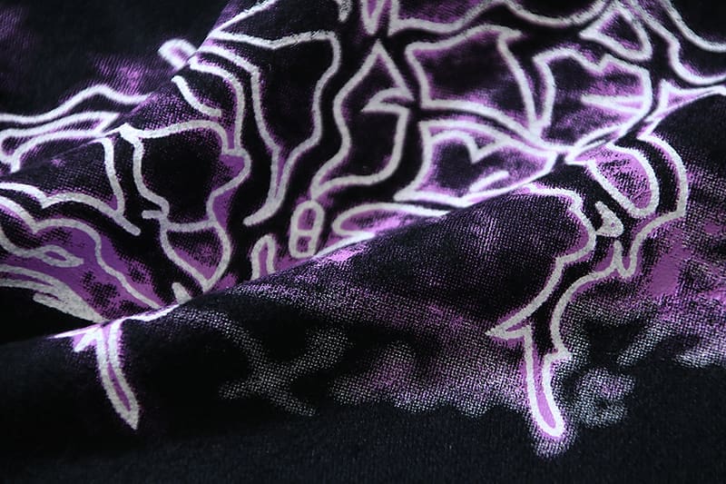 Revenge Dark Style Purple Lightning Hoodie