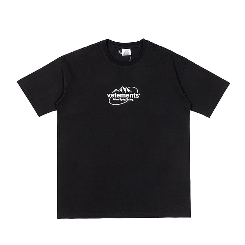 Vetements Letter Print Oversized Tee 2