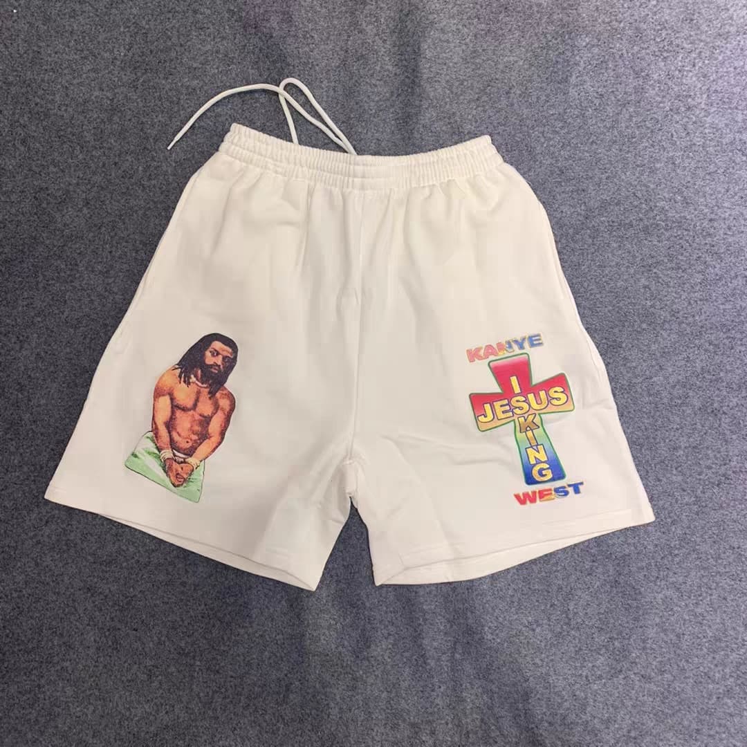Kanye West Jesus Is King Fog Shorts