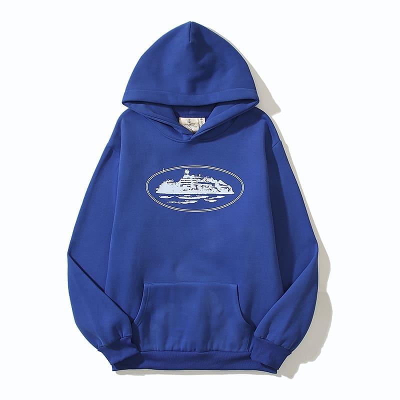 Corteiz Devil Island Drill Style Hoodie