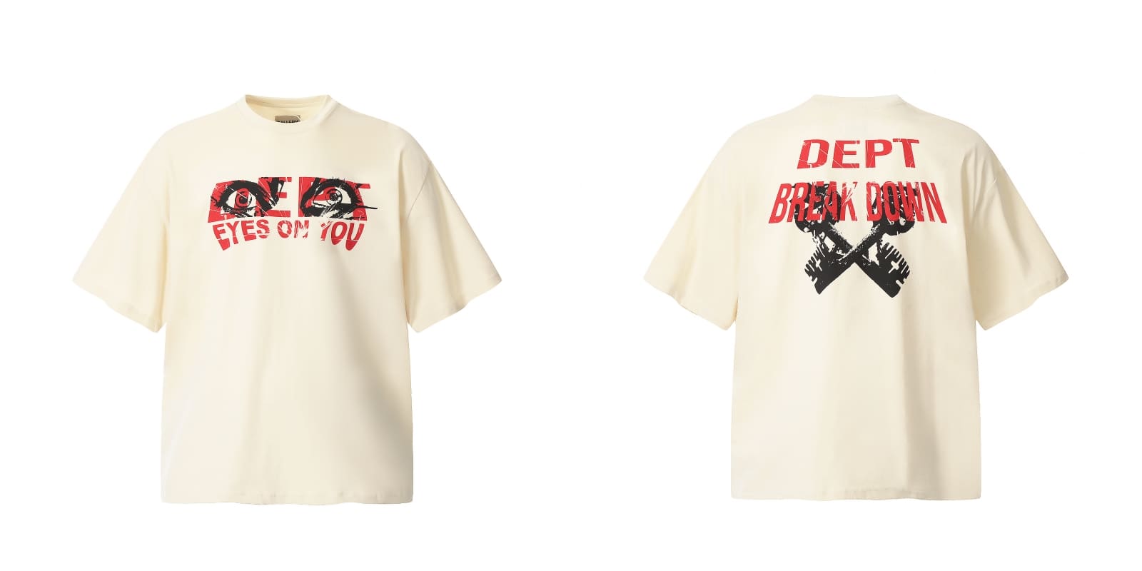 Gallery Dept Vintage Distressed Short Sleeve Tee